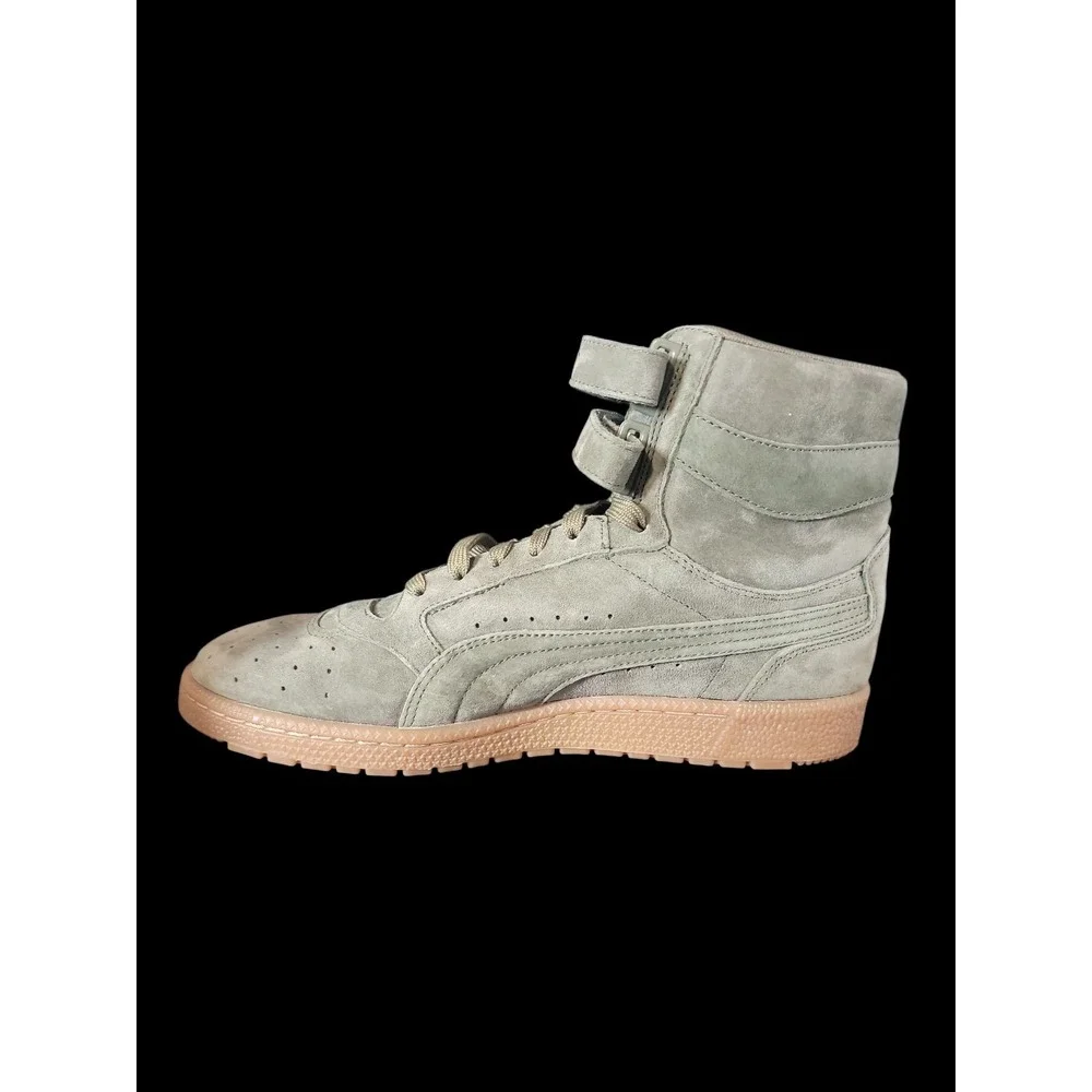 Size Mens 7.5 - PUMA Contact Sky 2 Nubuck High Burnt Olive Womens Size 10